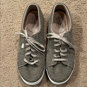 Keds Women's Gray Canvas Sneakers